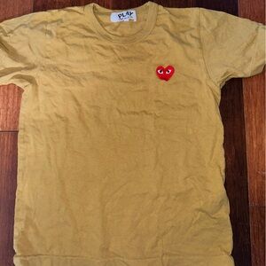 Commes de garçon play t shirt